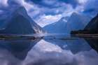 Milford Sound, Fiordland National Park, South Island, New Zealand Art Print
